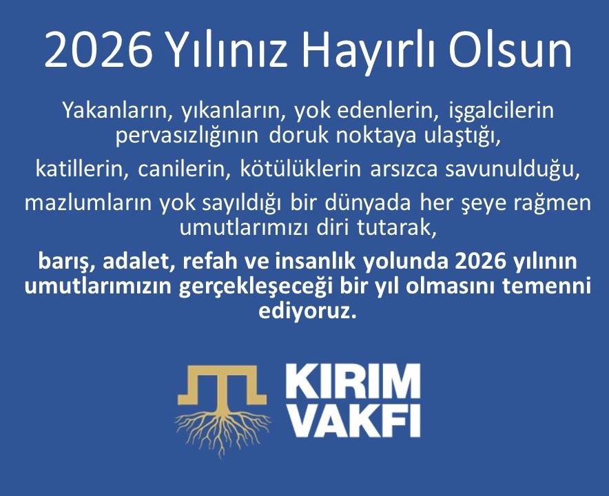 2026 Yılınız Hayırlı OlsunK2